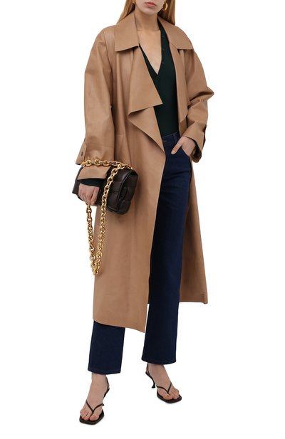 Кожаное пальто THE ROW, арт. 5601L211, фото 2