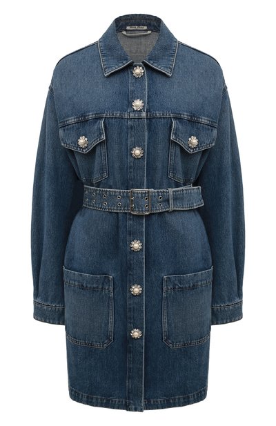 Женская джинсовая куртка MIU MIU, арт. GWB122-1YXQ-F0013