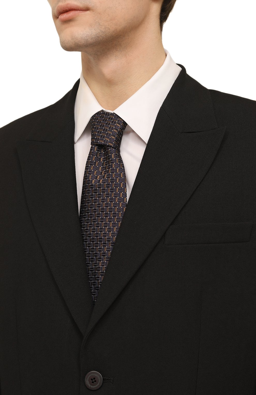 Шелковый галстук CORNELIANI, арт. 91U302-3120325, фото 2