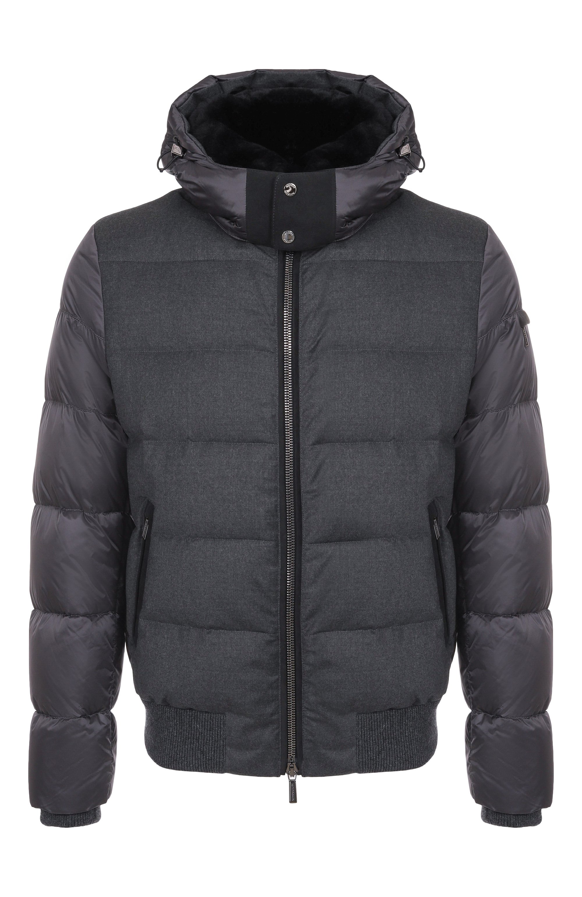 Пуховик wright-shl с воротником из овчины MOORER, арт. WRIGHT/SHL/62-68, фото 1