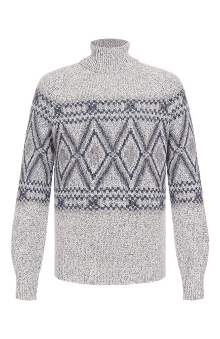 Мужской свитер из шерсти и шелка BRUNELLO CUCINELLI, арт. MRI505403