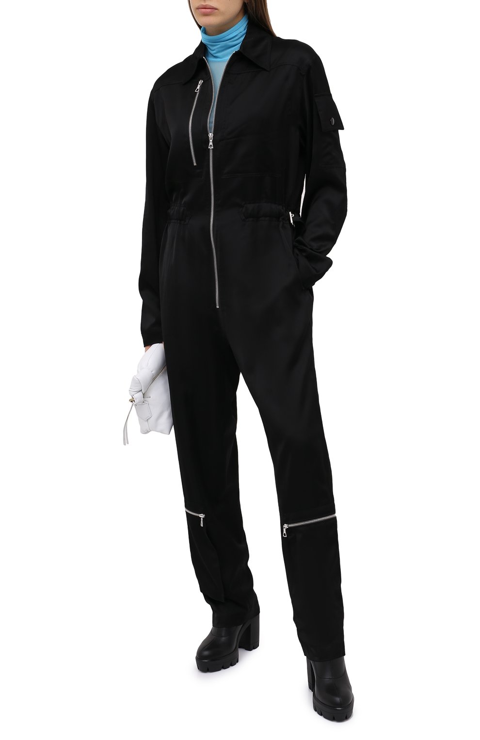 Комбинезон из вискозы и хлопка DRIES VAN NOTEN, арт. 202-10972-1313, фото 2