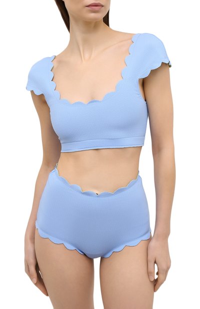 Плавки-бикини MARYSIA голубого цвета по цене 22950 руб., арт. SB073, фото 2 Плавки-бикини MARYSIA, арт. SB073, фото 2
