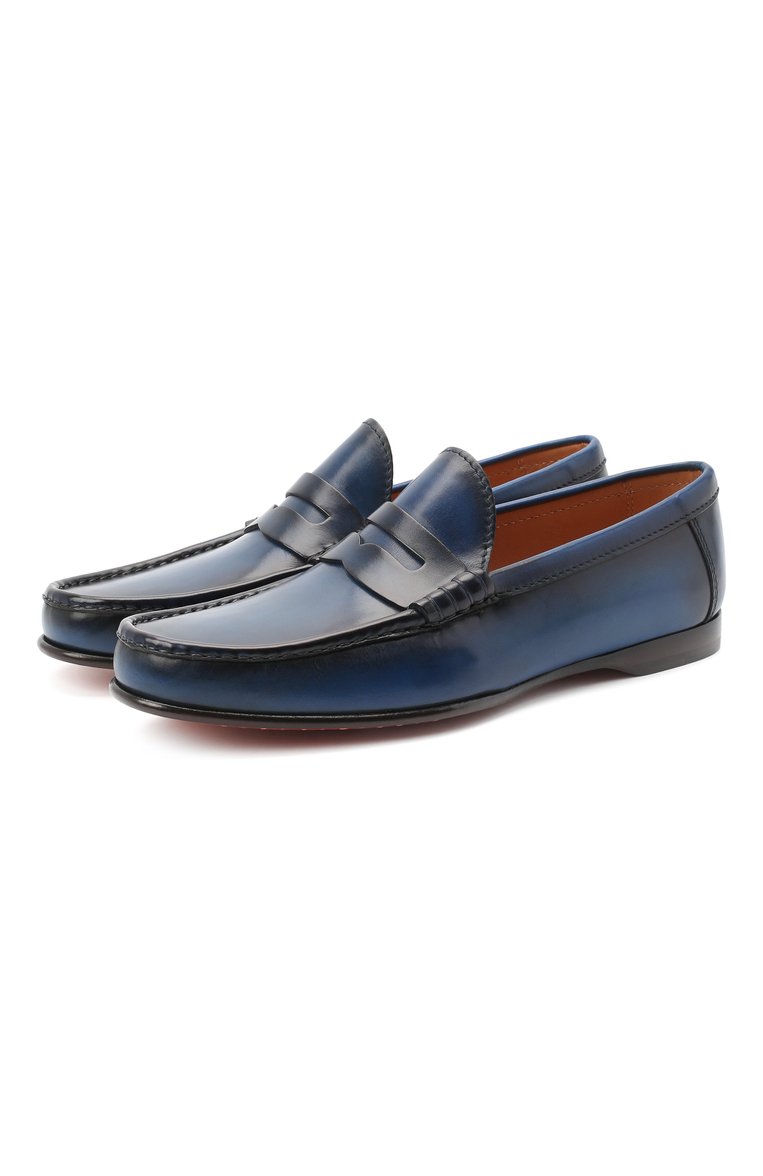Кожаные пенни-лоферы RALPH LAUREN, арт. 815775160, фото 1