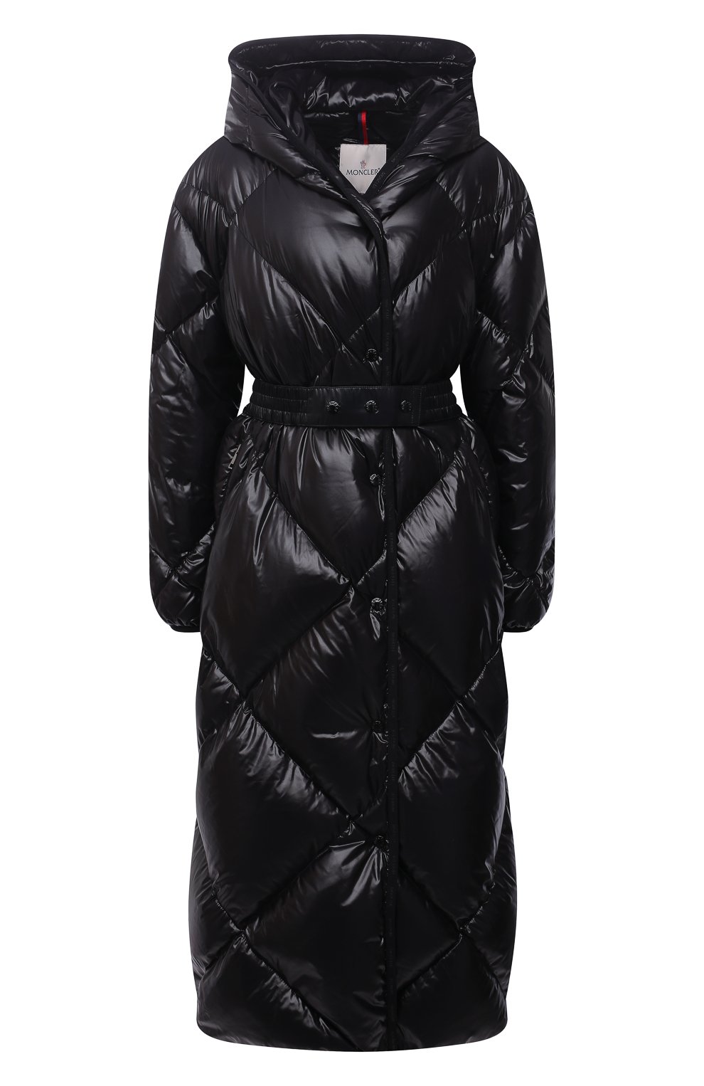 Пуховое пальто rolland MONCLER черного цвета по цене 198000 руб., арт. G2-093-1C000-34-68950, фото 1 Пуховое пальто rolland MONCLER, арт. G2-093-1C000-34-68950, фото 1