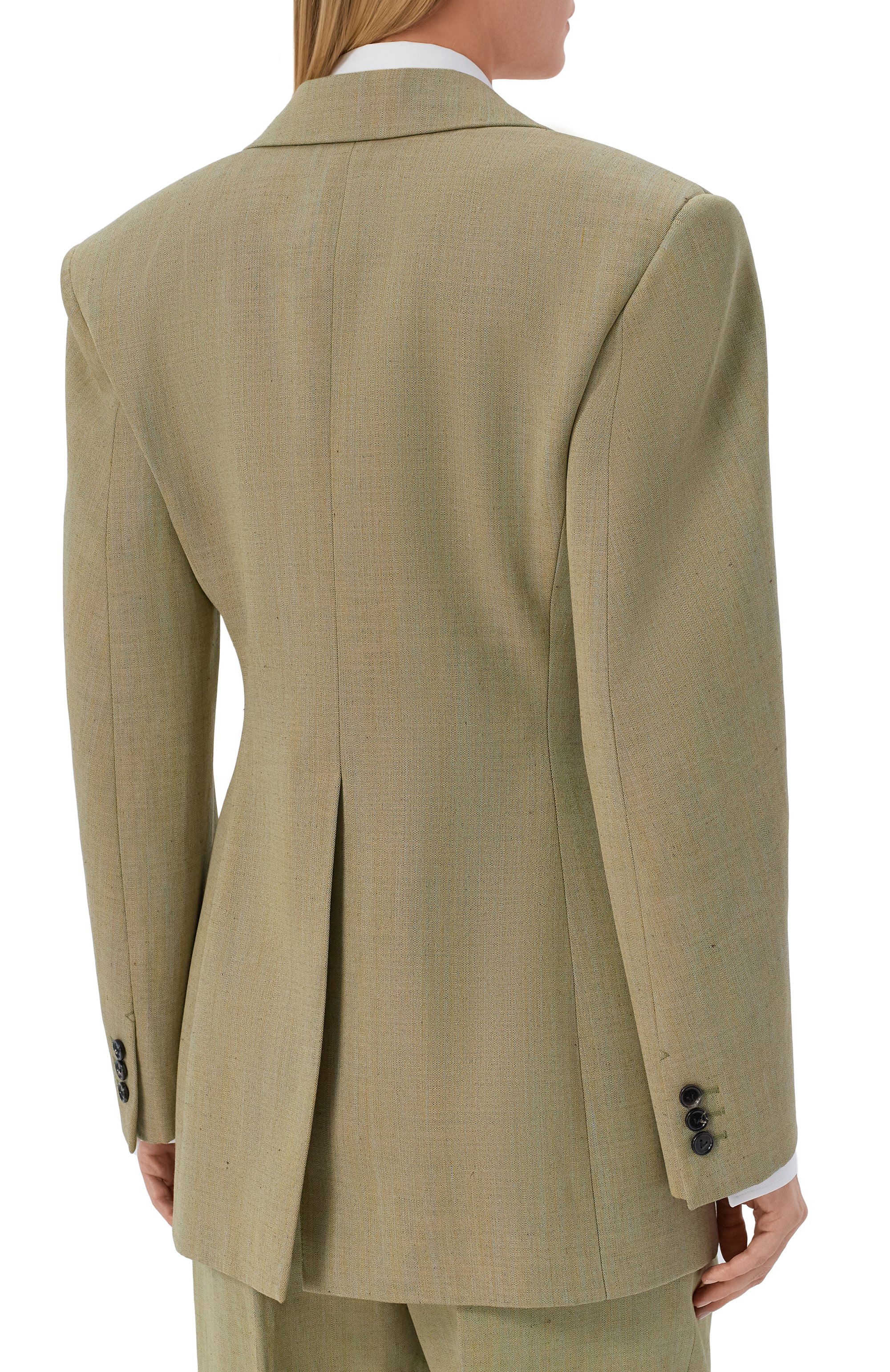 Жакет из шерсти и льна BOTTEGA VENETA, арт. 861430/V6DL0, фото 4