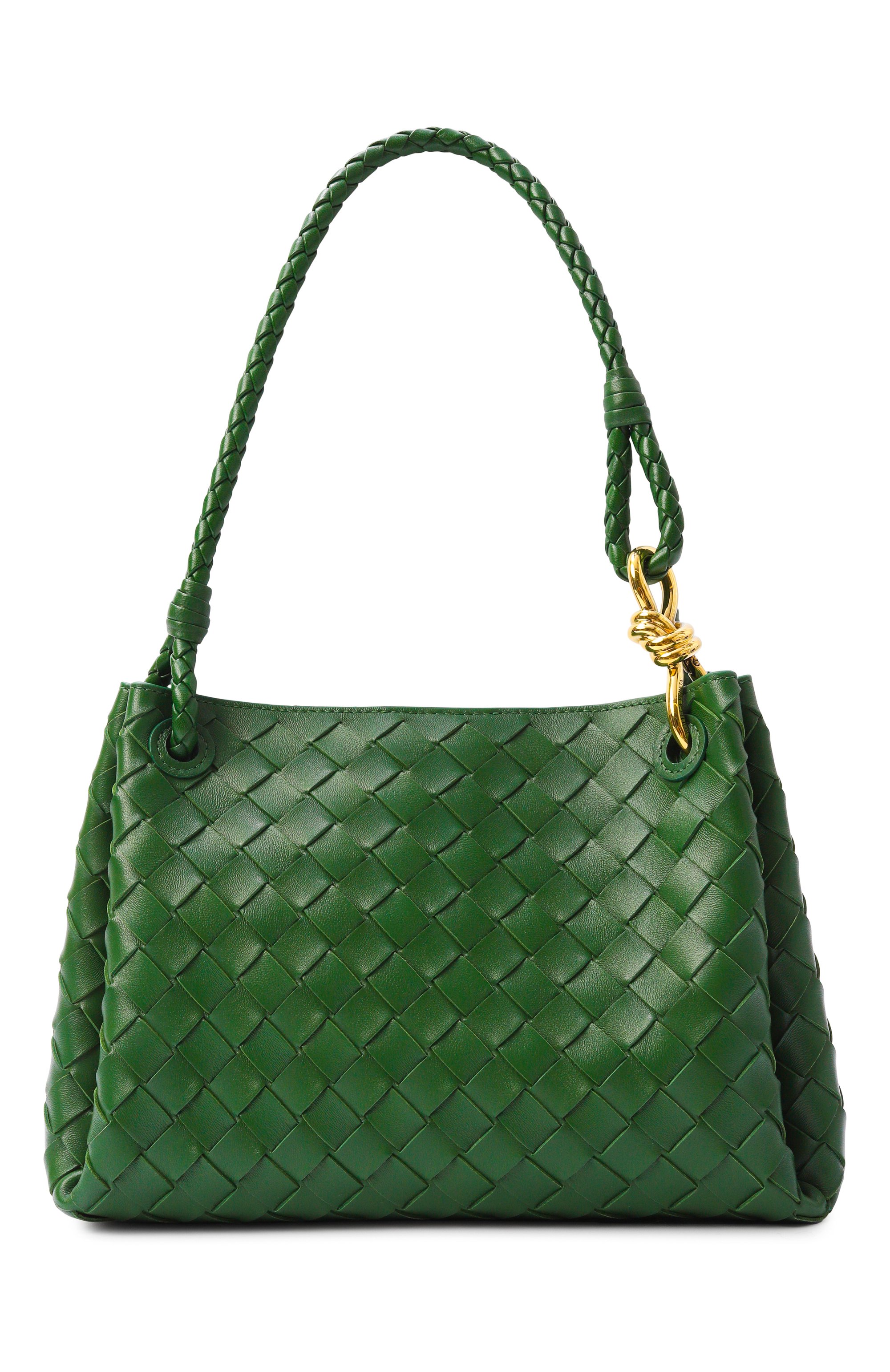 Сумка parachute medium BOTTEGA VENETA зеленого цвета по цене 590500 руб., арт. 835921/VCPPT, фото 1 Сумка parachute medium BOTTEGA VENETA, арт. 835921/VCPPT, фото 1