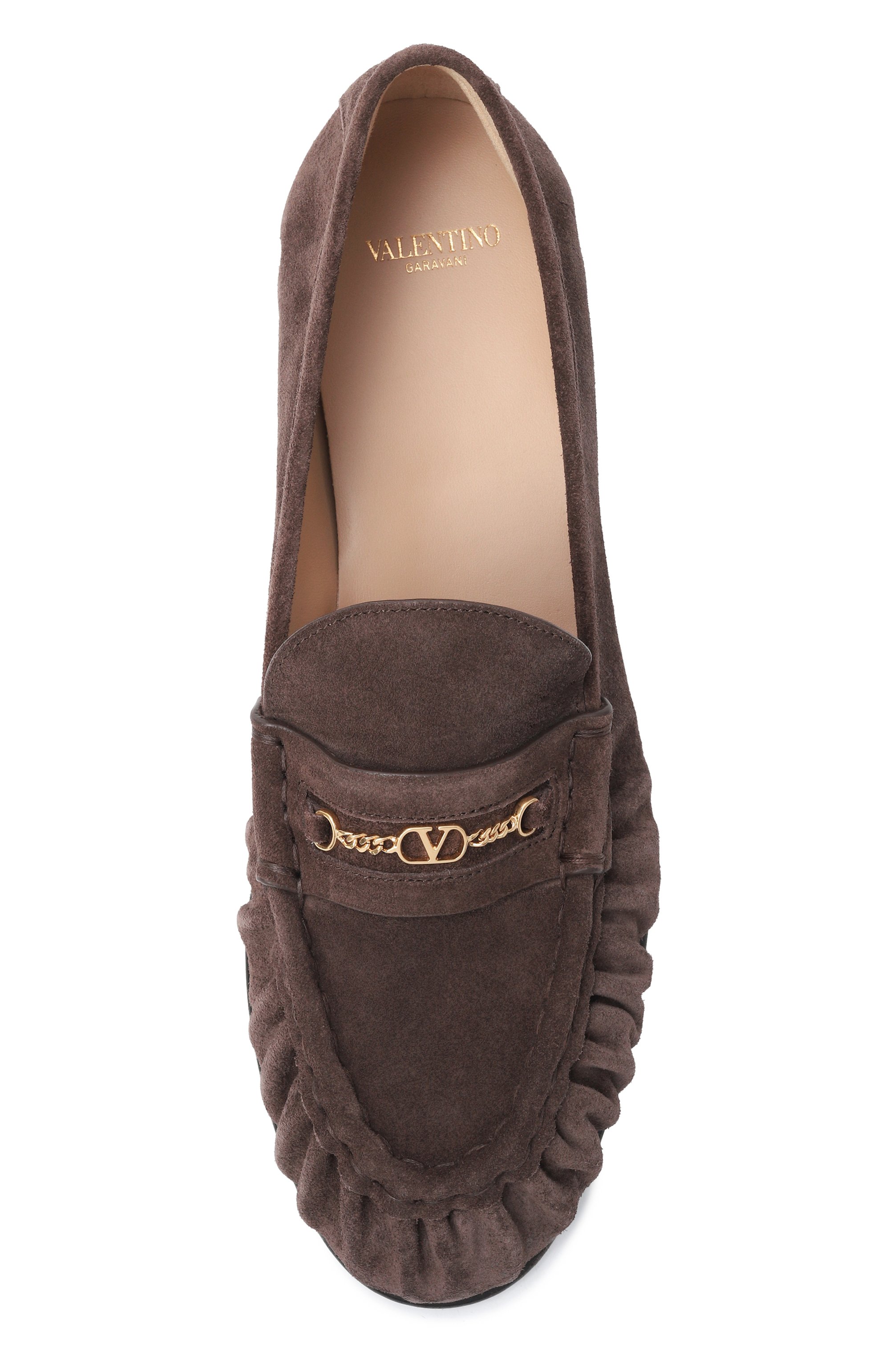 Замшевые лоферы vlogo VALENTINO, арт. 8W2S0PC2/UZM, фото 6