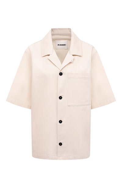 Женская хлопковая рубашка JIL SANDER, арт. JPPS600305-WS241900