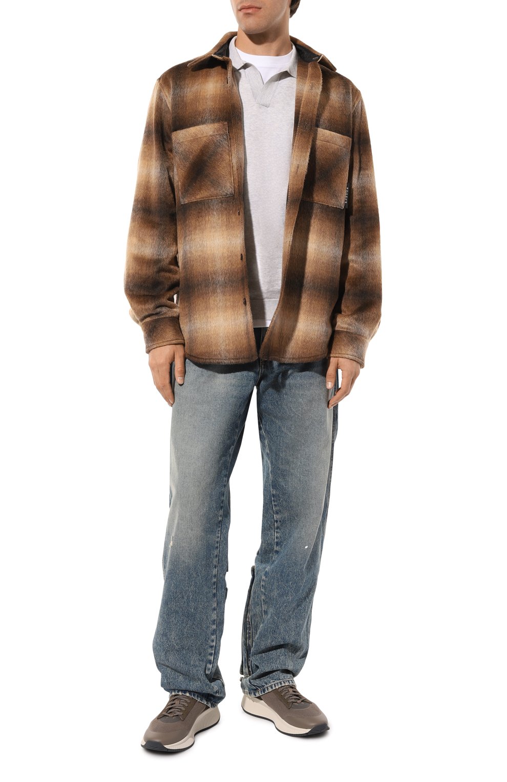 Текстильные кроссовки BOSS, арт. 50498904, фото 2