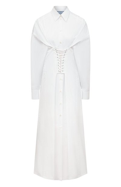 Женское хлопковое платье PRADA, арт. P3H11L-1XV2-F0009-221