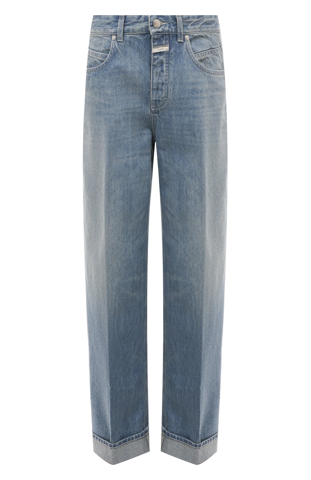 Джинсы CLOSED голубого цвета по цене 33000 руб., арт. C91189-159-47, фото 1 Джинсы CLOSED, арт. C91189-159-47, фото 1