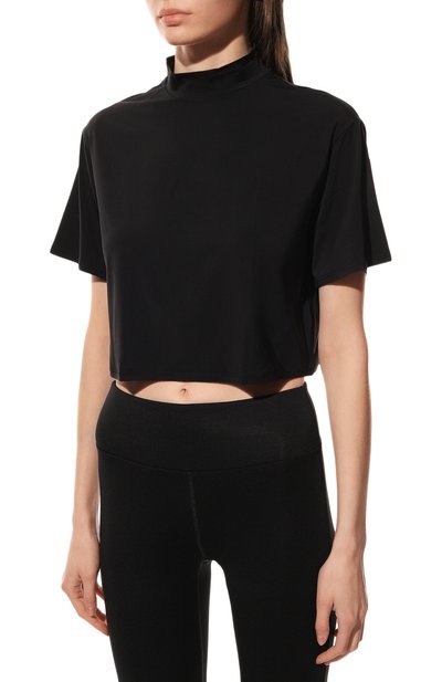 Футболка HEROINE SPORT черного цвета по цене 5260 руб., арт. HS-2094, фото 3 Футболка HEROINE SPORT, арт. HS-2094, фото 3