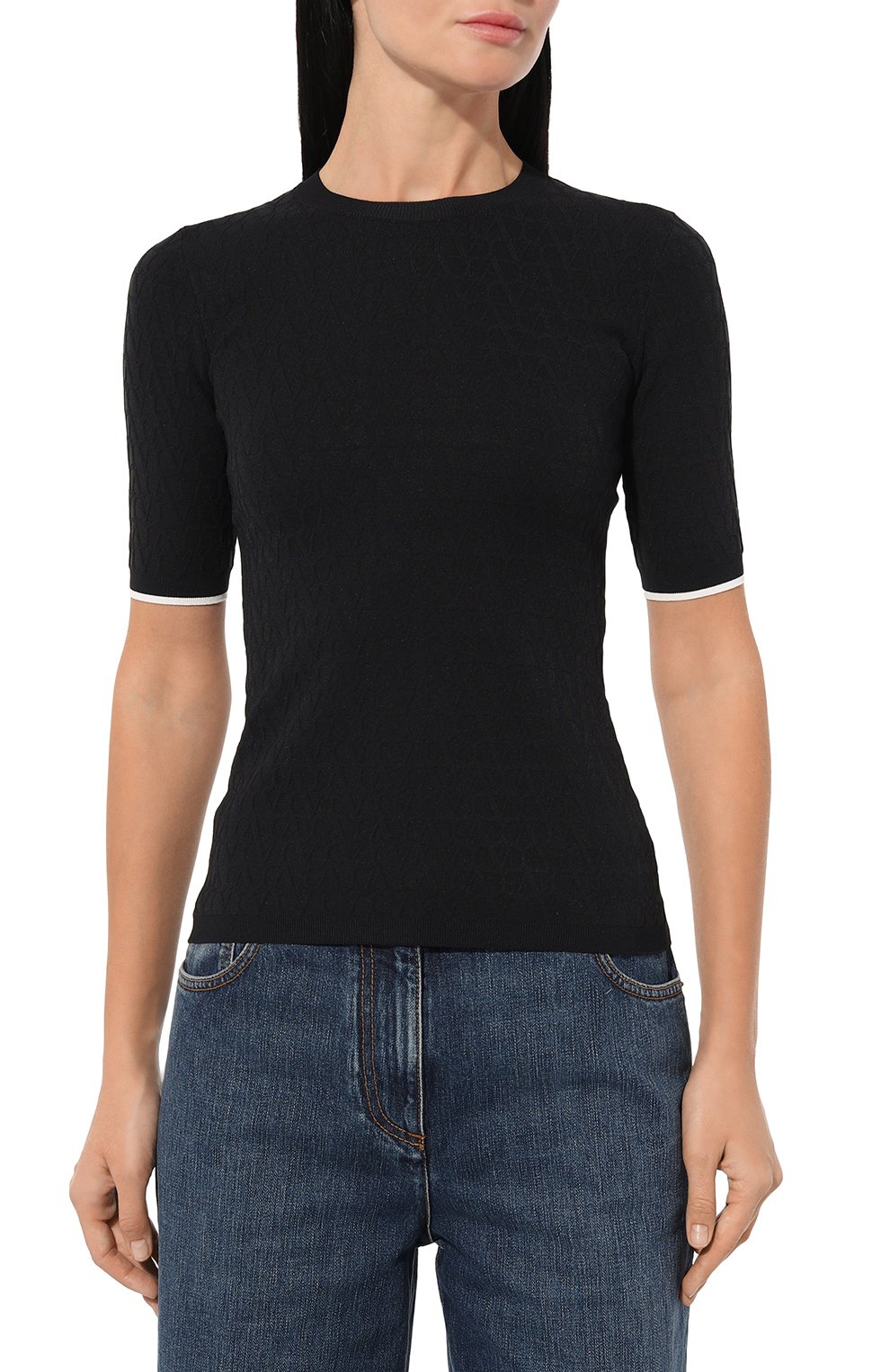 Пуловер из вискозы VALENTINO, арт. 5B3KC58P8QN, фото 3