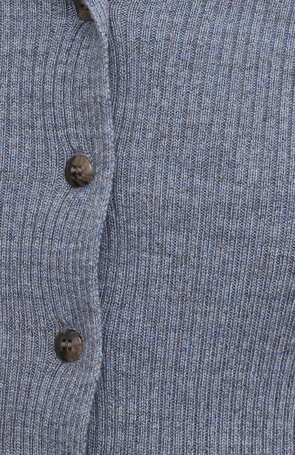 Шерстяной кардиган NANUSHKA синего цвета по цене 35650 руб., арт. SID_BLUE_MELANGE W00L KNIT, фото 5 Шерстяной кардиган NANUSHKA, арт. SID_BLUE_MELANGE W00L KNIT, фото 5