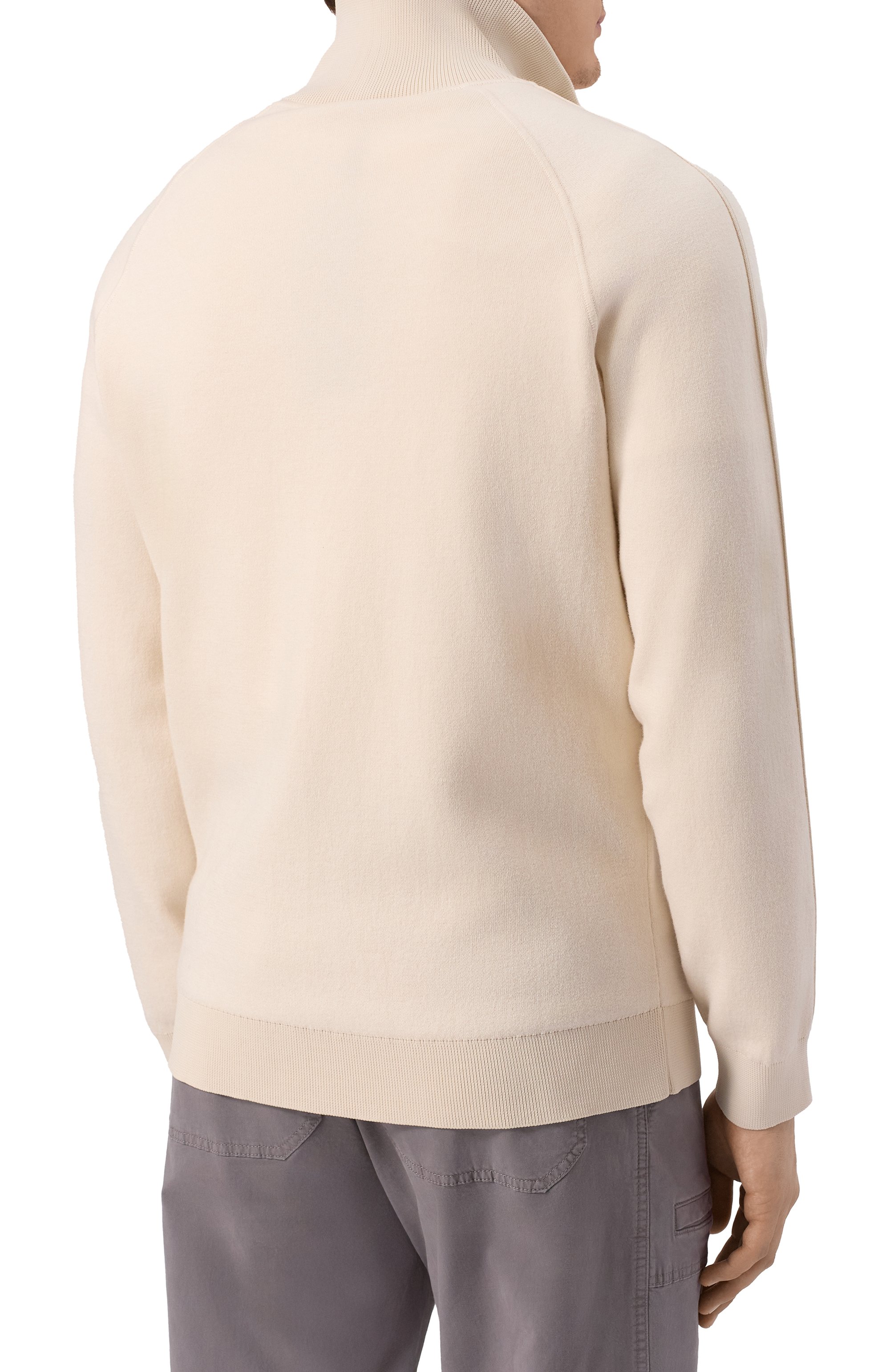 Кардиган из хлопка и шерсти BOSS, арт. 50519629, фото 4