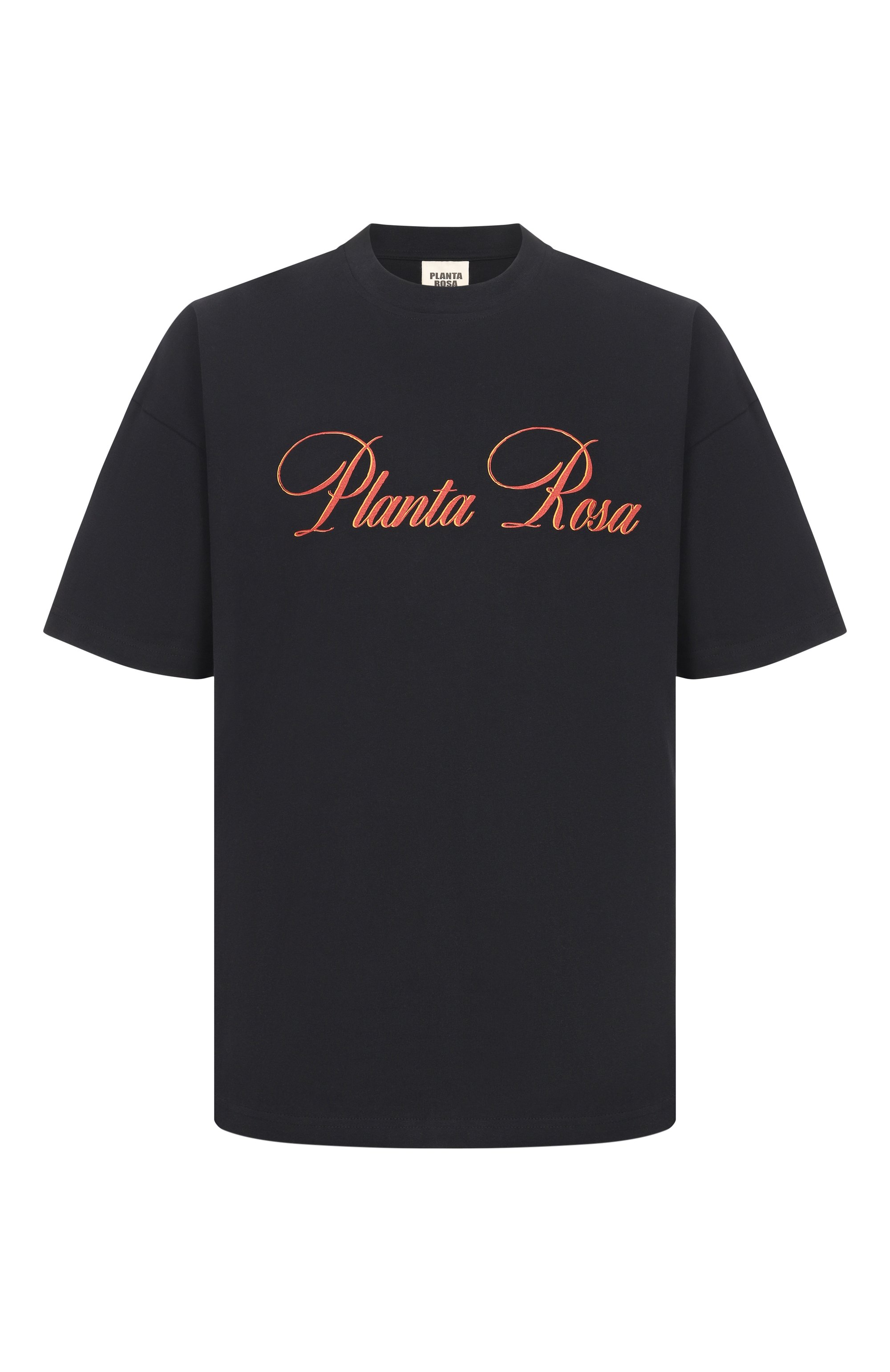 Хлопковая футболка PLANTA ROSA, арт. PR/T01/ITALIC-RED/220VELVET, фото 1