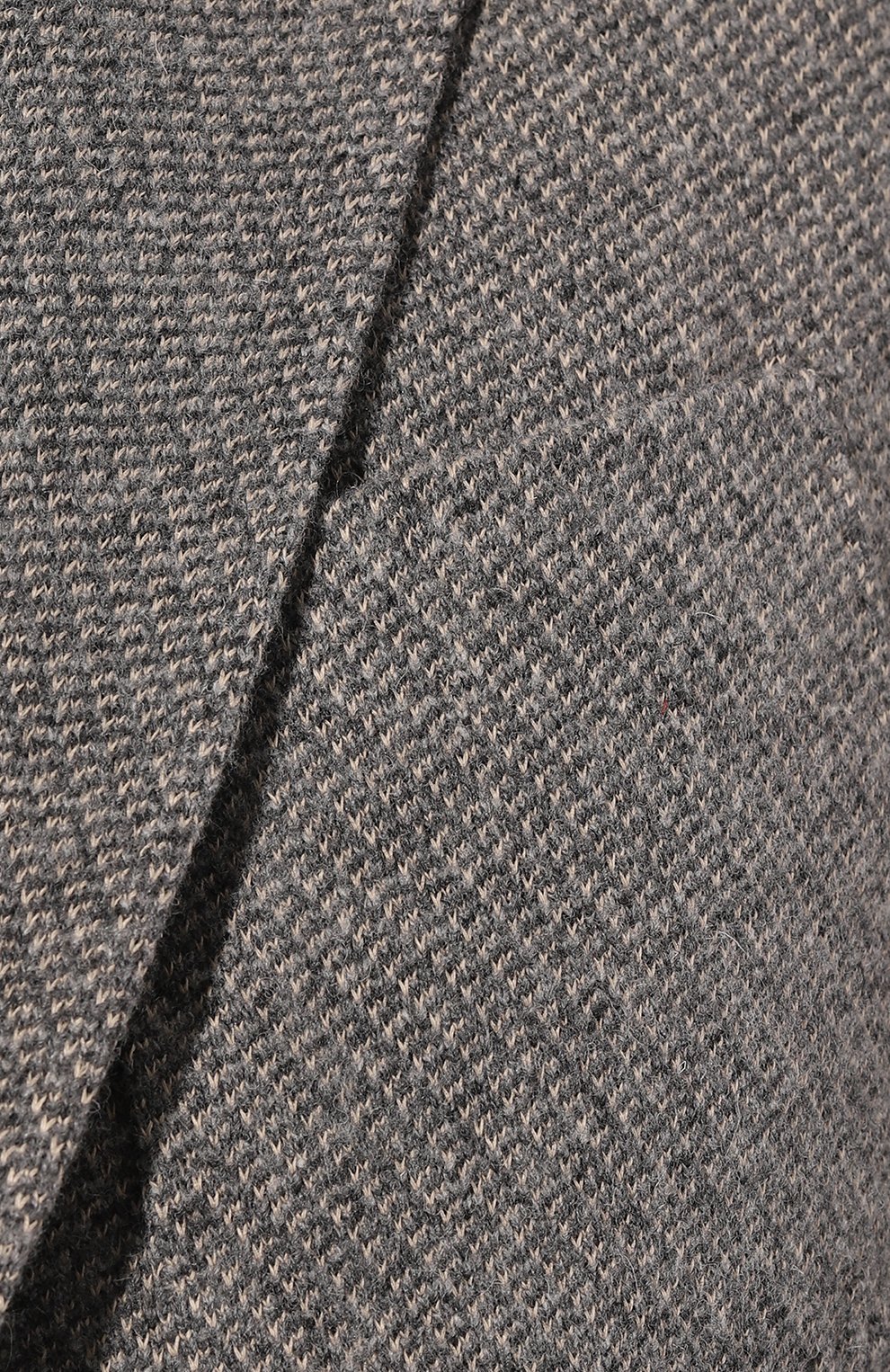 Пиджак из шерсти и хлопка CANALI серого цвета по цене 110500 руб., арт. J0147/JJ02550, фото 5 Пиджак из шерсти и хлопка CANALI, арт. J0147/JJ02550, фото 5