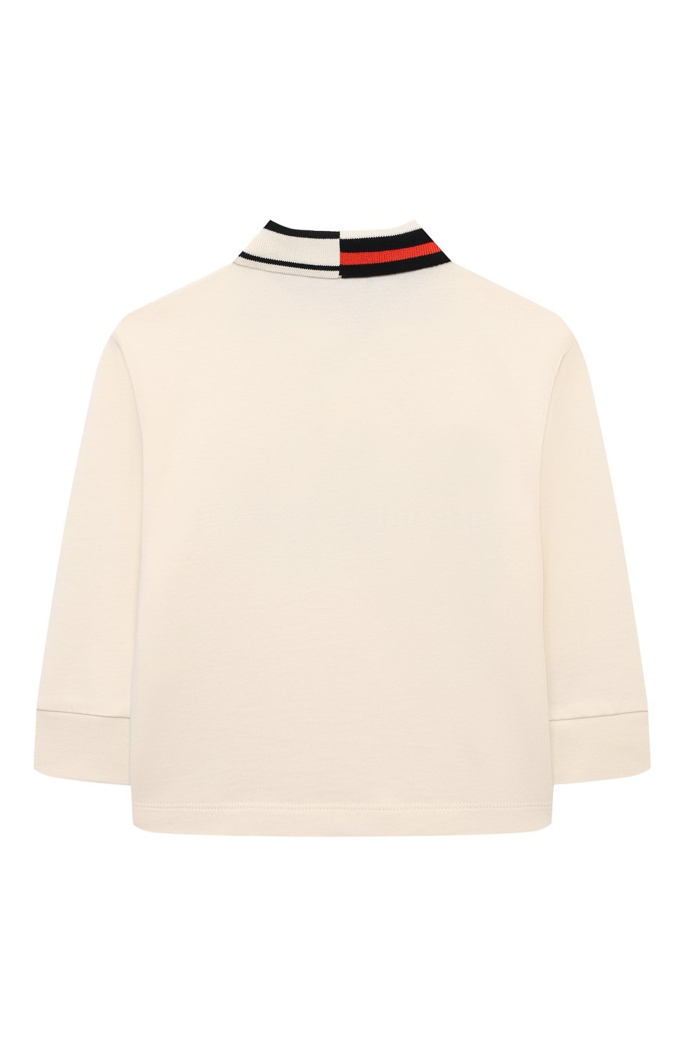 Хлопковое поло EMPORIO ARMANI кремового цвета по цене 12950 руб., арт. 6D4FJ3/1JWZZ, фото 2 Хлопковое поло EMPORIO ARMANI, арт. 6D4FJ3/1JWZZ, фото 2