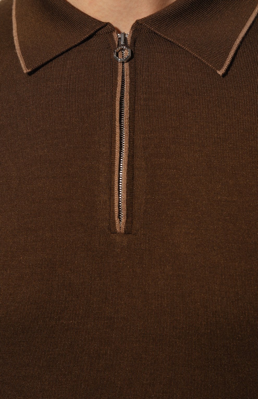 Поло из шерсти и шелка STEFANO RICCI, арт. K606307P30/F22460, фото 5