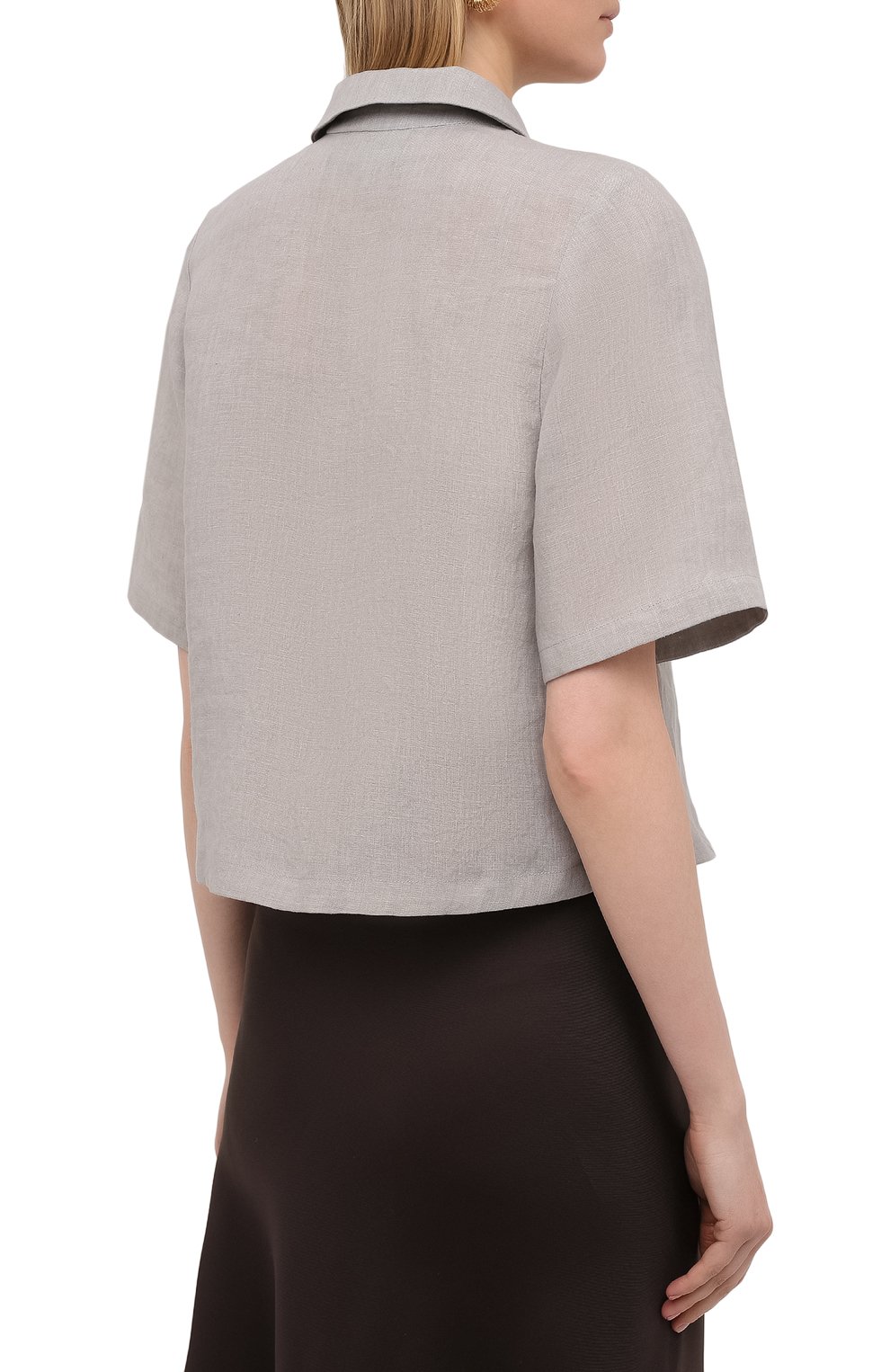 Льняная рубашка EMPORIO ARMANI, арт. 0NG4LT/02061, фото 4
