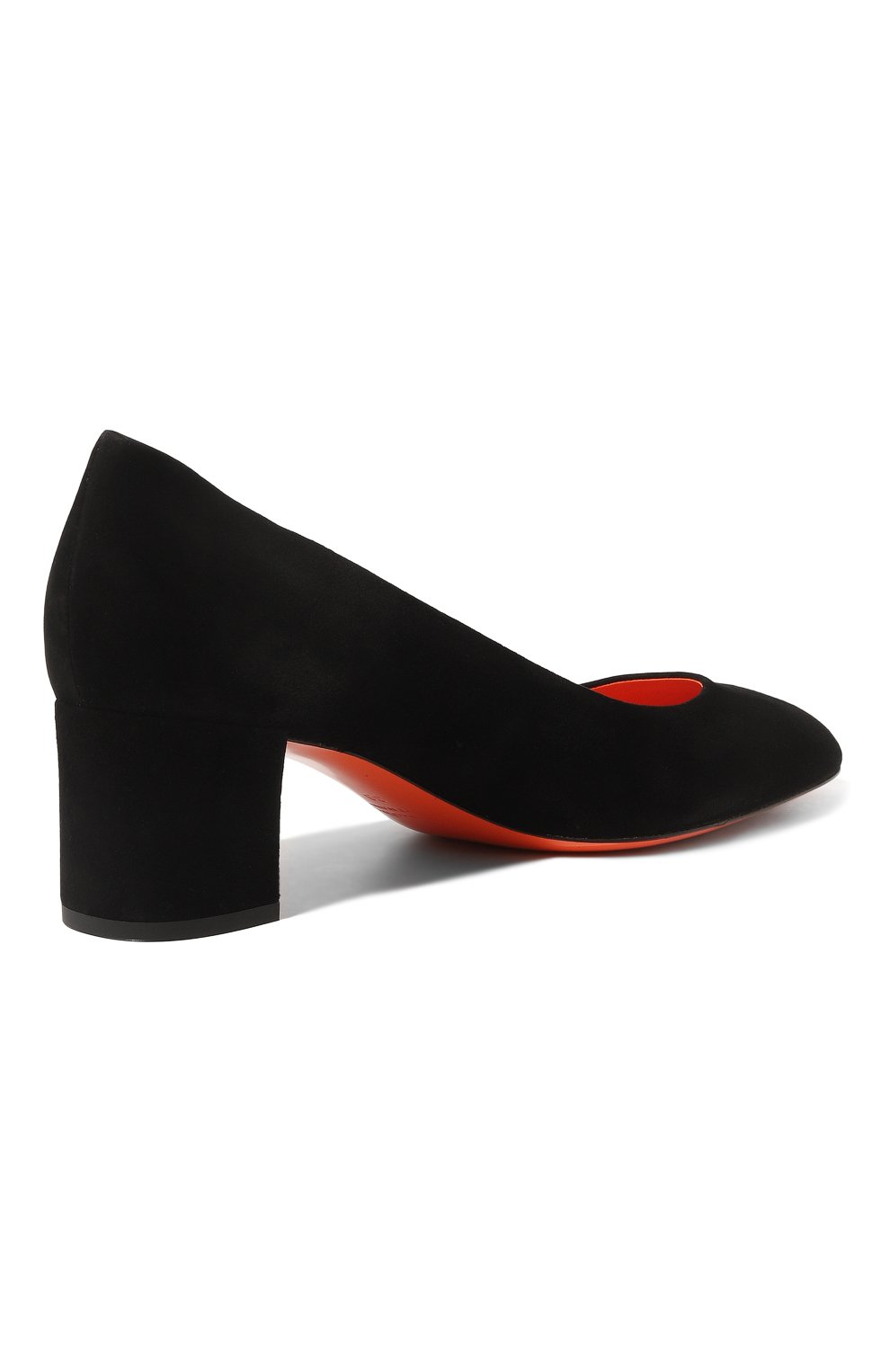 Замшевые туфли SANTONI черного цвета по цене 82800 руб., арт. WDNC59621HI2BMGDN01, фото 5 Замшевые туфли SANTONI, арт. WDNC59621HI2BMGDN01, фото 5