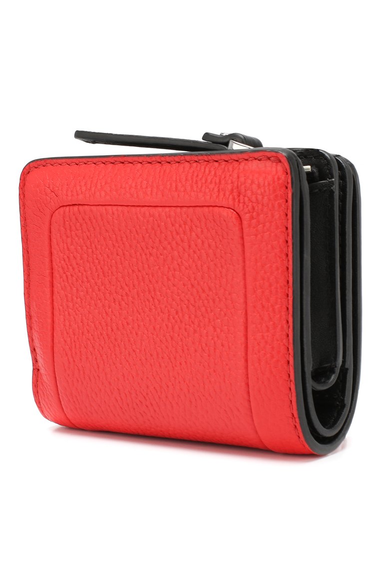 Женские кожаное портмоне MARC JACOBS (THE) красного цвета, арт. M0015107 | Фото 2 (Статус проверки: Проверено, Проверена категория; Кросс-КТ: другое; Материал: Натуральная кожа; Материал сплава: Проверено, Проставлено; Нос: Не проставлено)