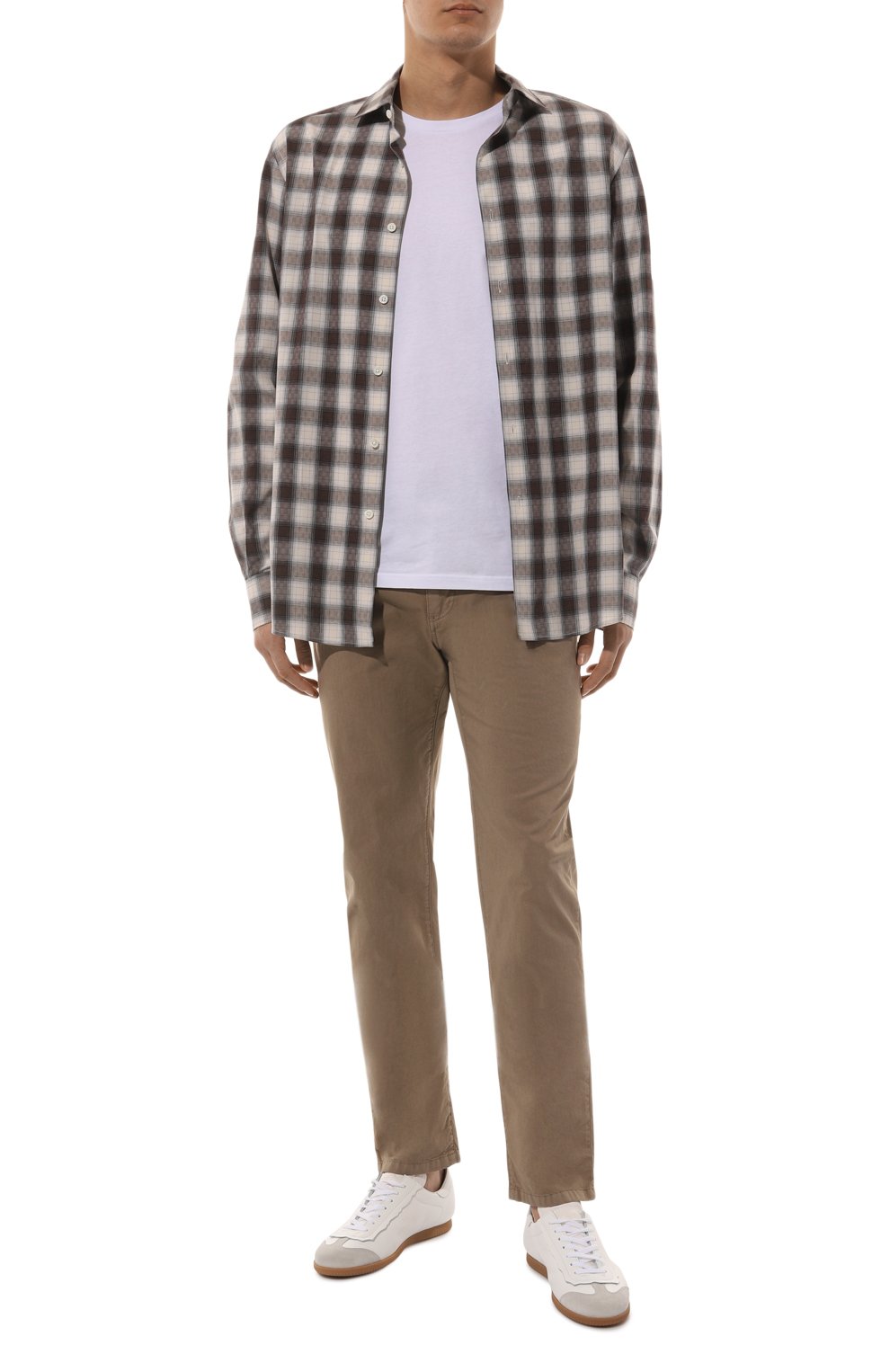 Хлопковая рубашка ZEGNA, арт. UCX21A6/SRF5, фото 2