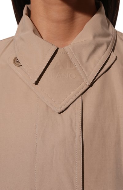 Плащ PRADA бежевого цвета по цене 260000 руб., арт. 29Z011-U43-F0F24-221, фото 5 Плащ PRADA, арт. 29Z011-U43-F0F24-221, фото 5