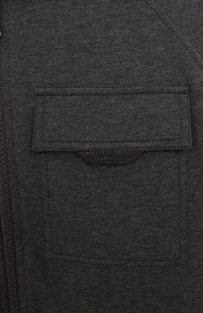 Хлопковый кардиган BRUNELLO CUCINELLI, арт. BH827E859B, фото 3