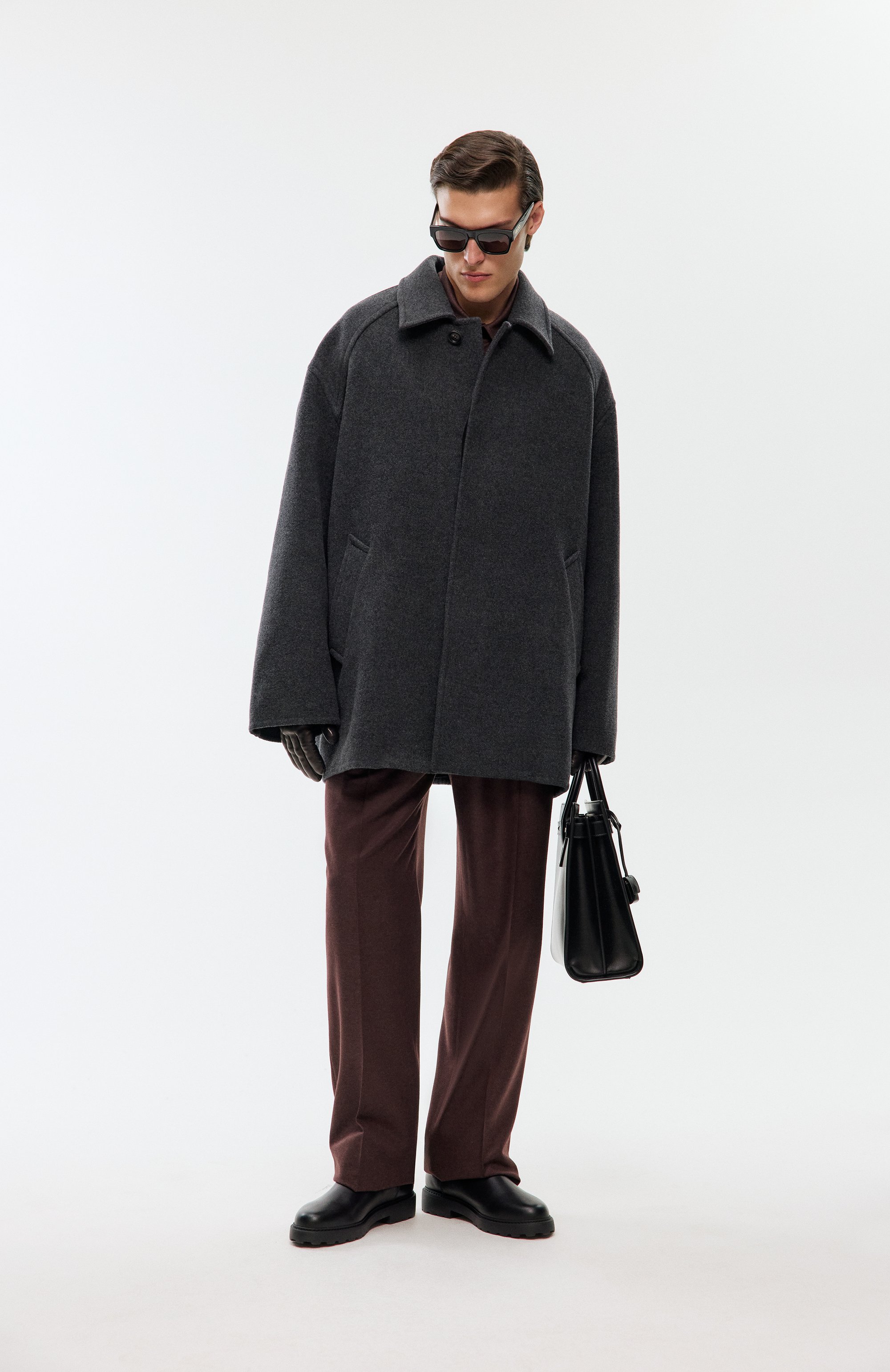 Пальто из шерсти и кашемира JUUN.J, арт. JC5X30P41, фото 7