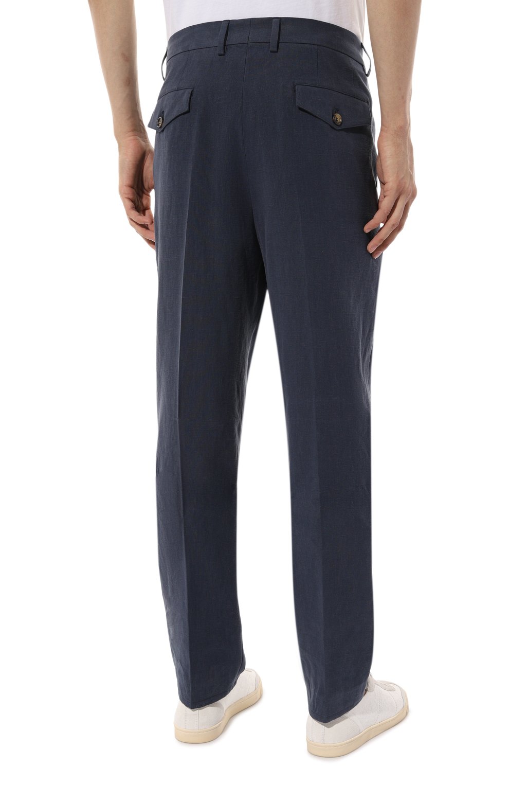 Льняные брюки BRUNELLO CUCINELLI, арт. MW431B2301, фото 4