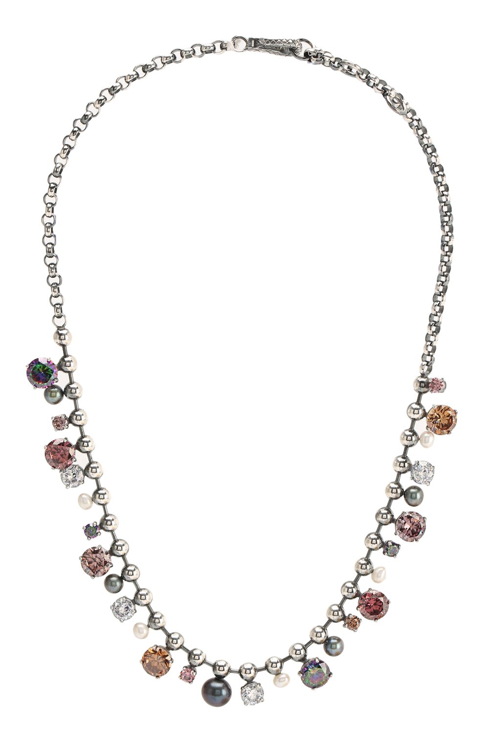 Серебряное колье BOTTEGA VENETA, арт. 549005/VB0B2, фото 1