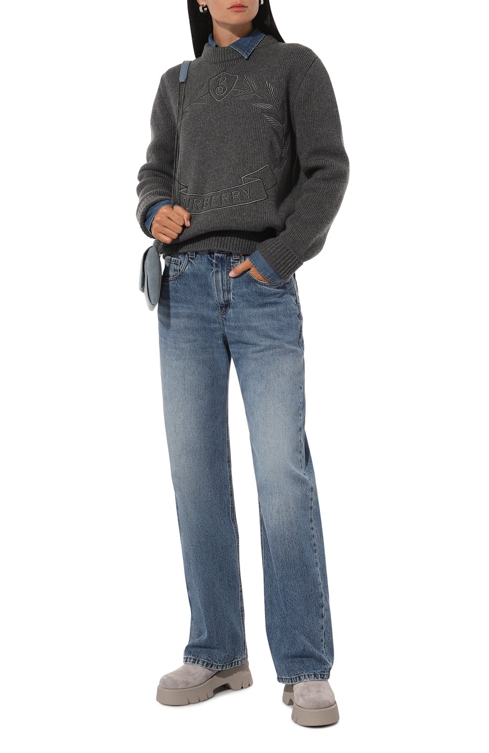 Свитер из шерсти и кашемира BURBERRY, арт. 8070369, фото 2