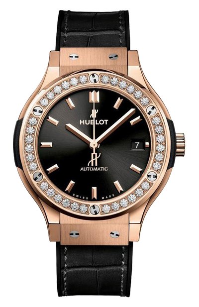 Женские часы king gold diamonds HUBLOT, арт. 565.OX.1480.LR.1204