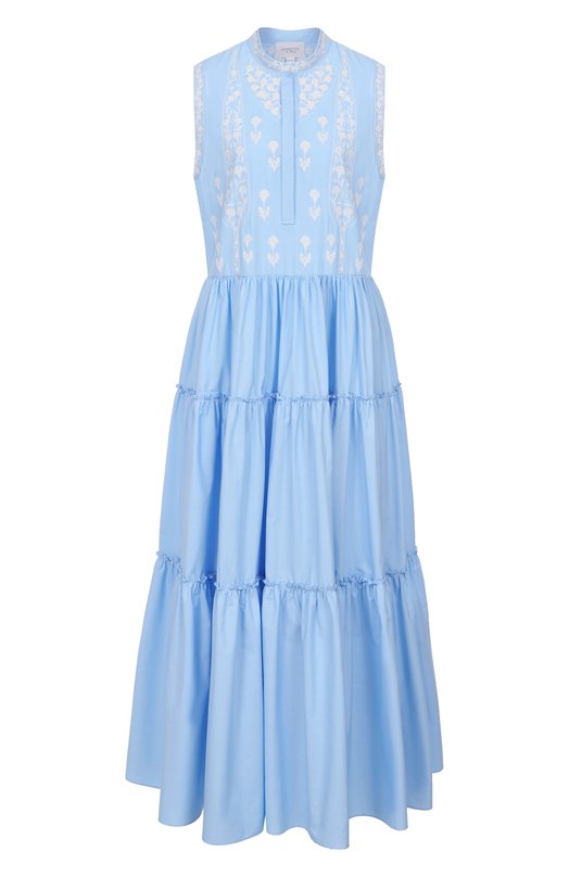Хлопковое платье Giambattista Valli 25SSSVFP5101/40P0P Голубой 25SSSVFP5101/40P0P