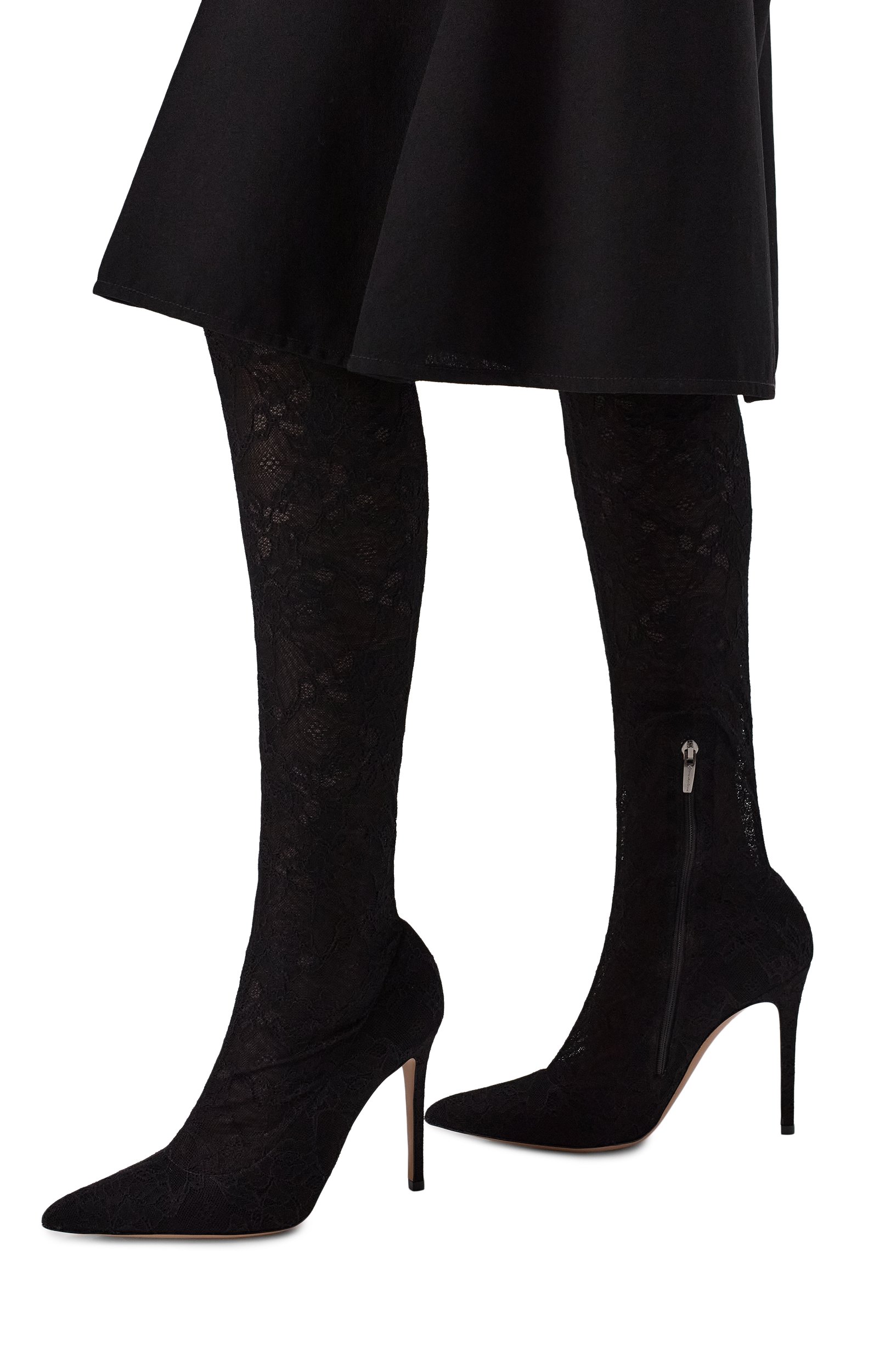 Текстильные ботфорты mia GIANVITO ROSSI, арт. G80024.15RIC.PZSNER0, фото 2