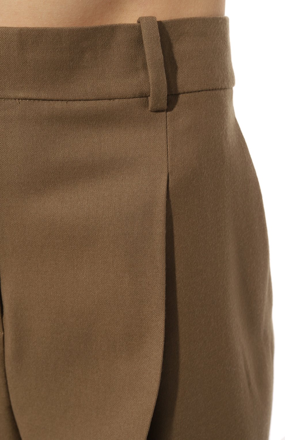 Шерстяные брюки THEORY бежевого цвета по цене 43300 руб., арт. M0801217, фото 5 Шерстяные брюки THEORY, арт. M0801217, фото 5