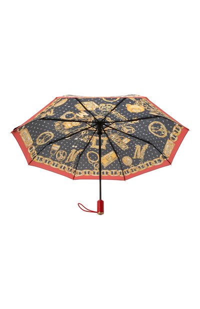 Складной зонт MOSCHINO черного цвета по цене 12950 руб., арт. 8410-0PENCL0SE, фото 3 Складной зонт MOSCHINO, арт. 8410-0PENCL0SE, фото 3