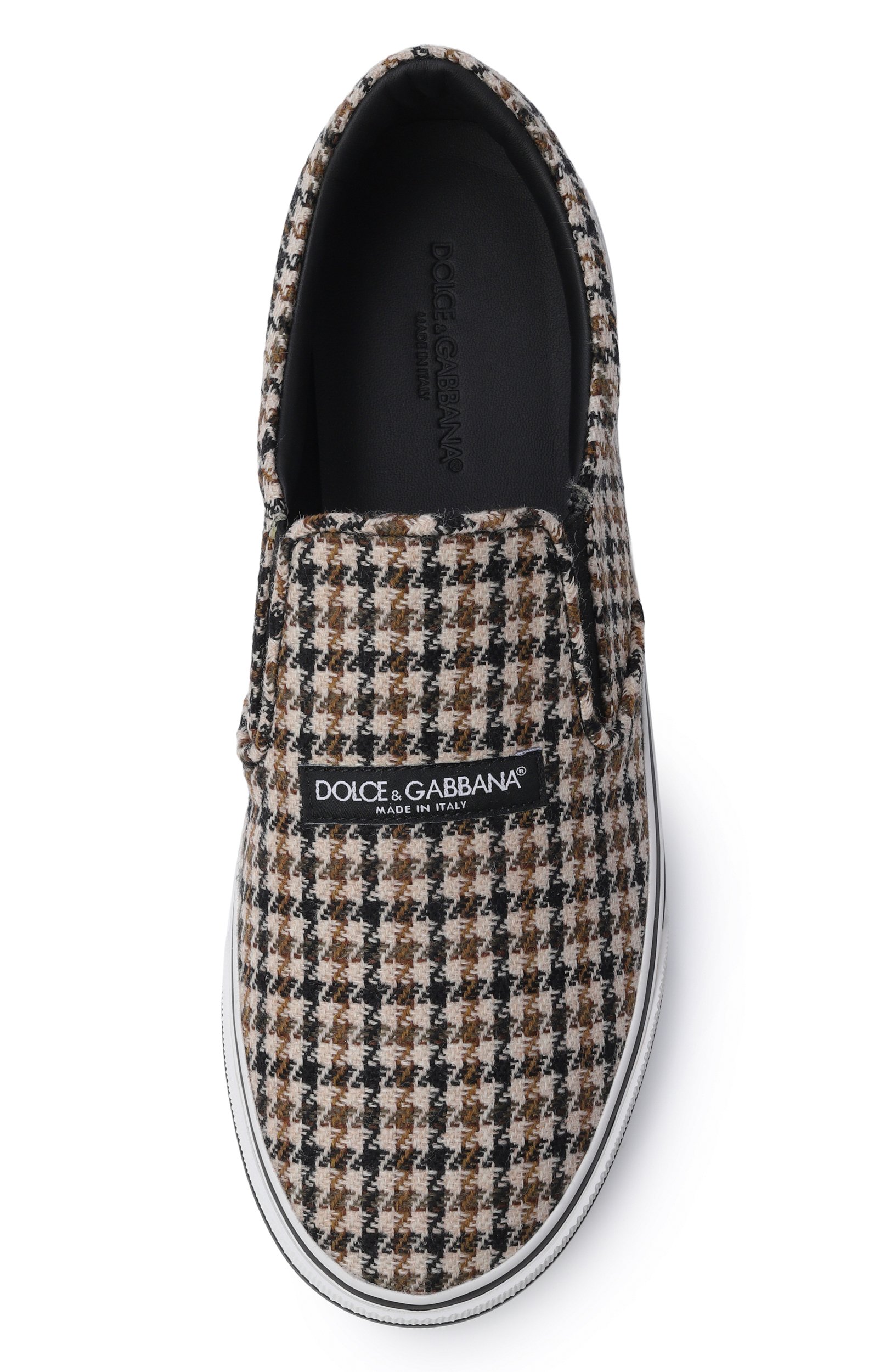 Текстильные слипоны dg sailing DOLCE & GABBANA бежевого цвета по цене 72450 руб., арт. CS2406/A0953, фото 5 Текстильные слипоны dg sailing DOLCE & GABBANA, арт. CS2406/A0953, фото 5