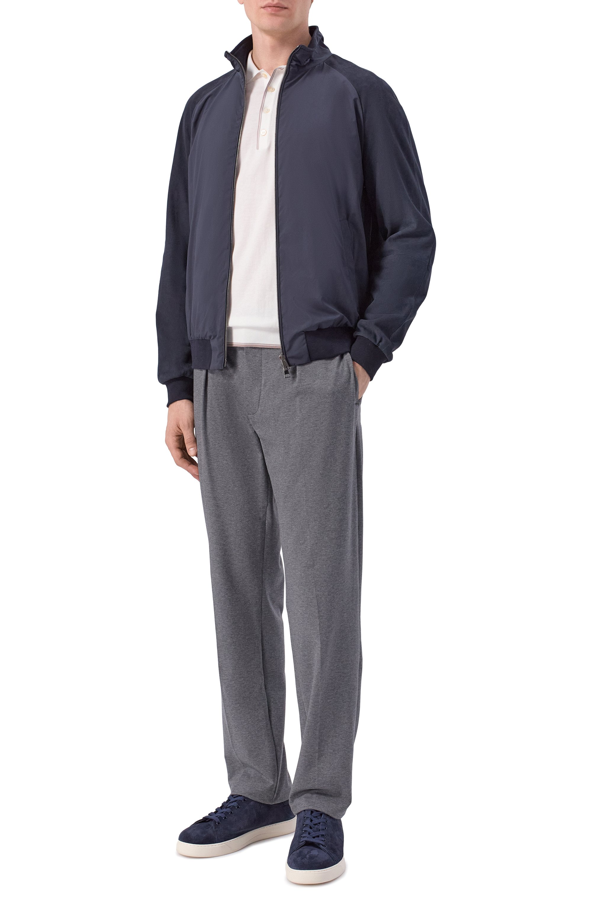 Комбинированный бомбер ANDREA CAMPAGNA, арт. 232533/T1418I, фото 2