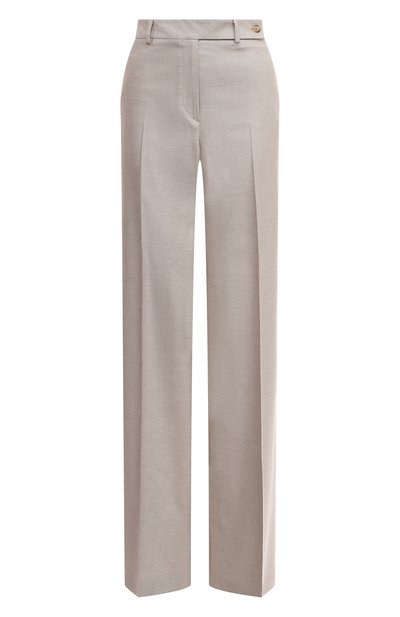 Женские брюки из шелка и шерсти KITON, арт. D48109K0905C