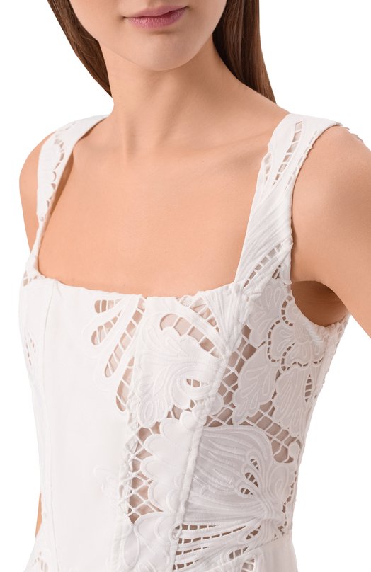 Платье Giuseppe di Morabito 06PSDR521S 16313 Белый  06PSDR521S 16313 Фото 4