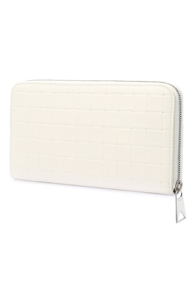 Кожаное портмоне BOTTEGA VENETA белого цвета по цене 46750 руб., арт. 593217/V0AQ1, фото 2 Кожаное портмоне BOTTEGA VENETA, арт. 593217/V0AQ1, фото 2