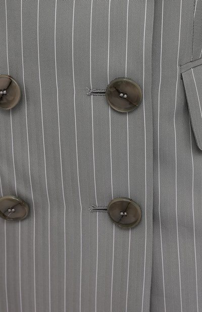 Жакет EMPORIO ARMANI серого цвета по цене 104500 руб., арт. ANG23T/A2103, фото 5 Жакет EMPORIO ARMANI, арт. ANG23T/A2103, фото 5