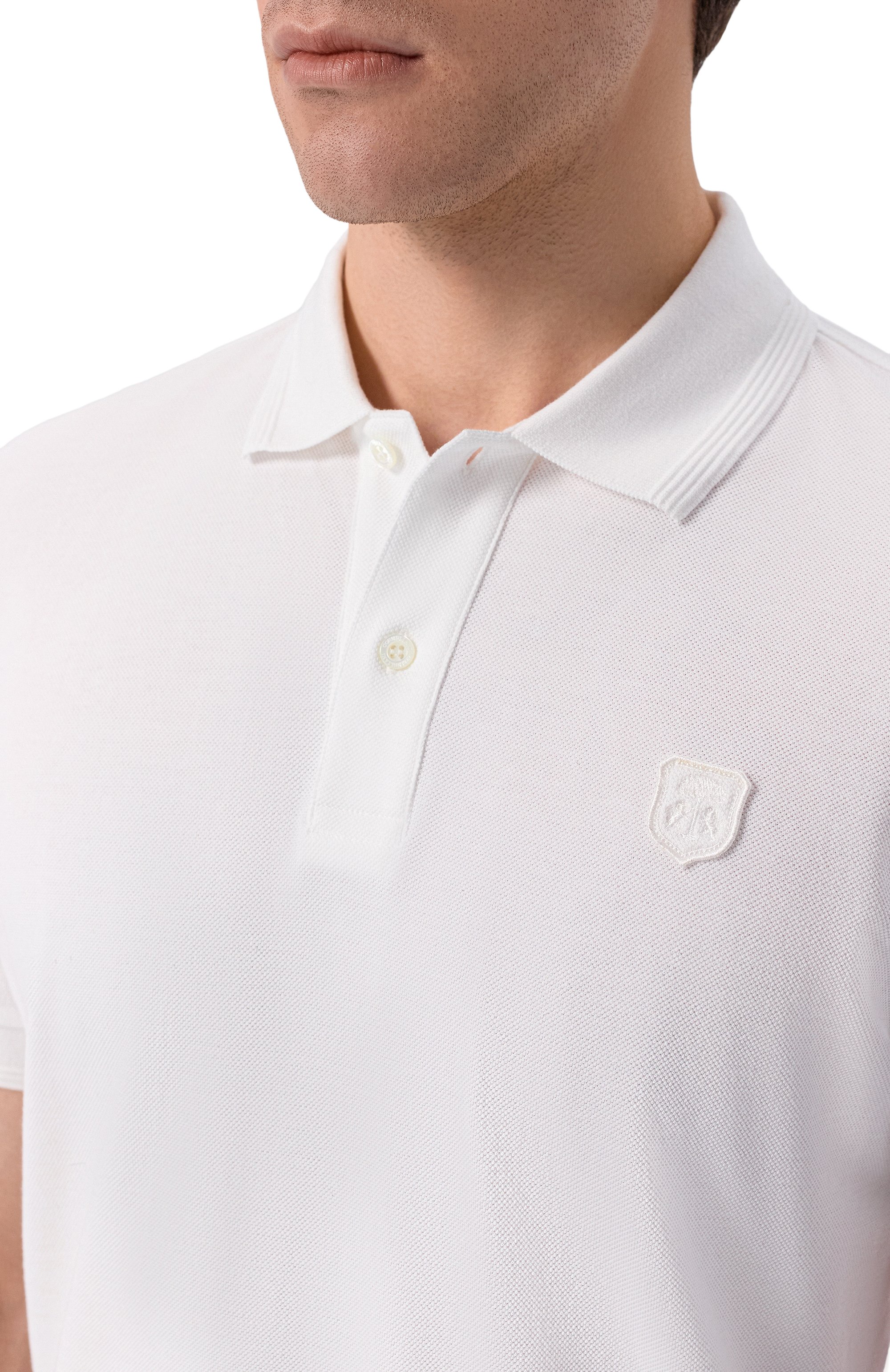 Хлопковое поло CORNELIANI, арт. 27G570/2725045, фото 5