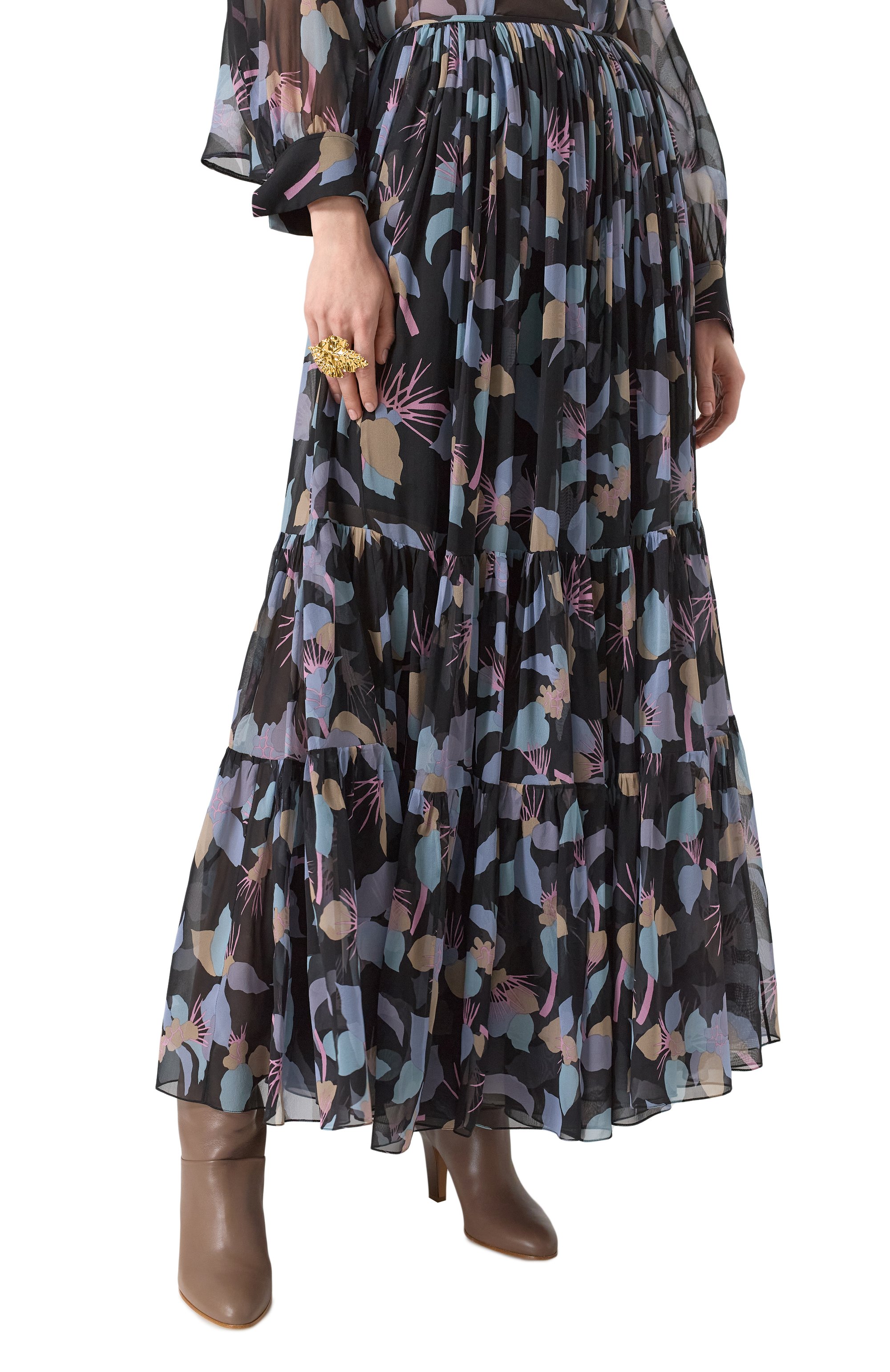 Шелковая юбка CHLOÉ, арт. CHC25SJU50343, фото 3