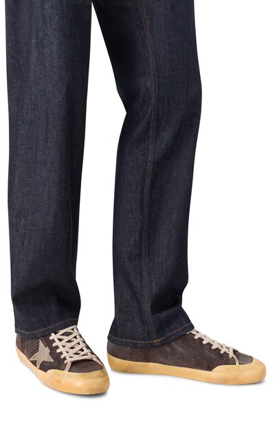 Замшевые кеды super-star GOLDEN GOOSE DELUXE BRAND, арт. GMF00107.F003375, фото 3