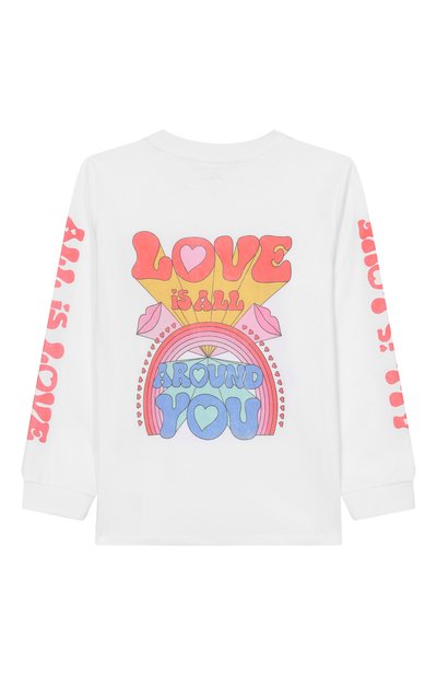 Хлопковый лонгслив STELLA MCCARTNEY, арт. TX8B90, фото 2