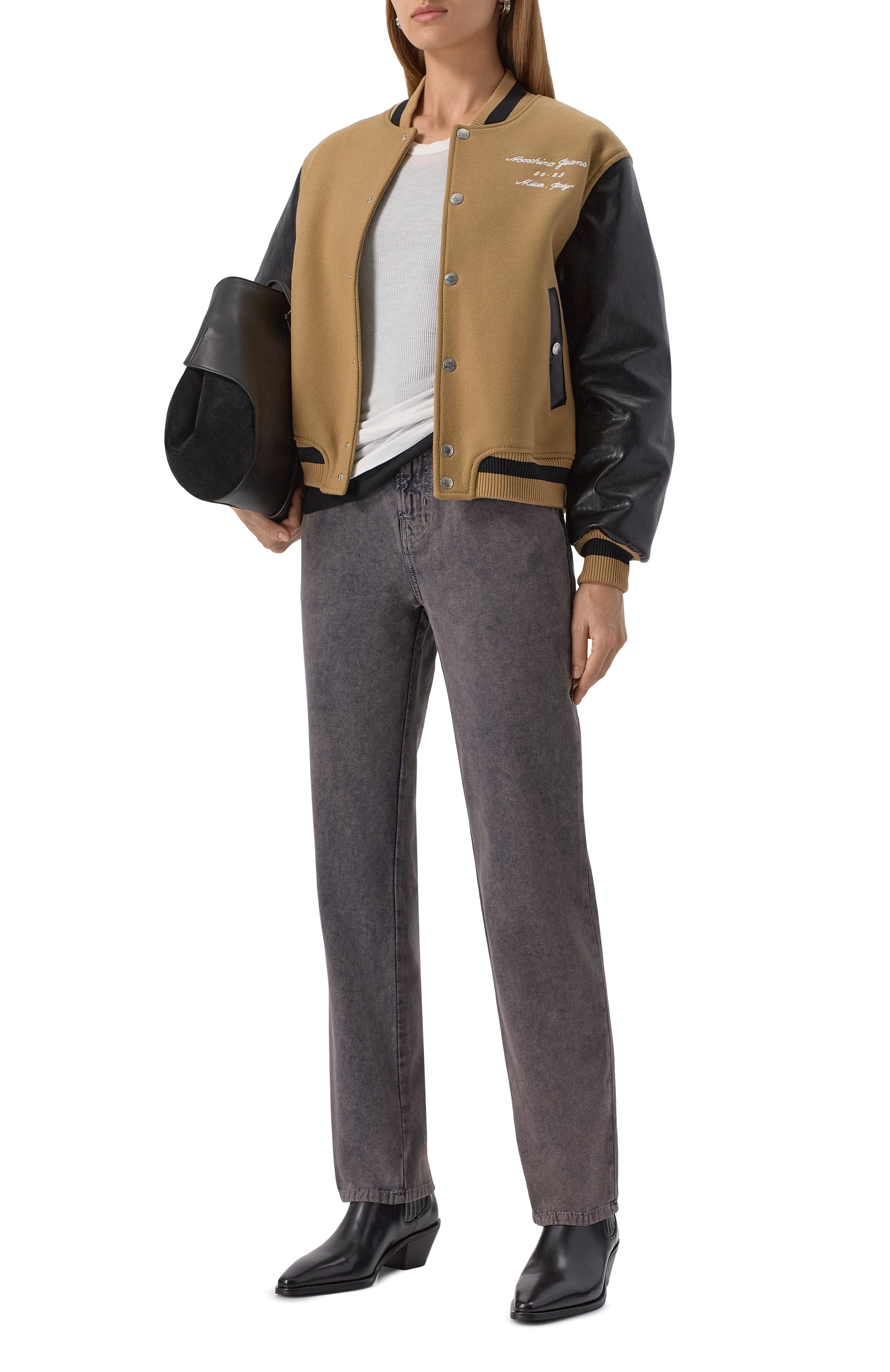 Шерстяной бомбер M05CH1NO JEANS, арт. A0610/8217, фото 2